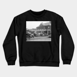 Bargain Used Cars, 1938. Vintage Photo Crewneck Sweatshirt